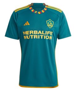 Alternative view of LA Galaxy adidas 2024 LA Kit Replica Jersey - Green