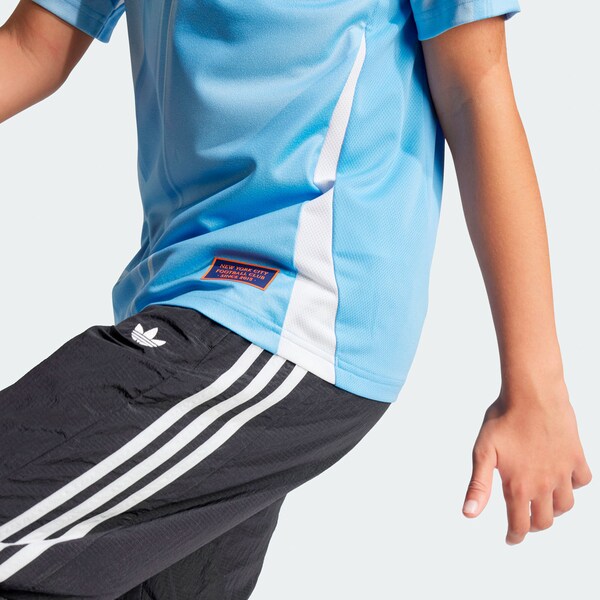 New York City FC adidas Youth 2025 The Excelsior Kit Replica Jersey - Light Blue - Image 5