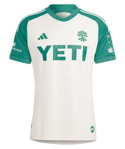 Alternative view of Austin FC adidas 2024 The Armadillo Kit Authentic Jersey?¨C Tan