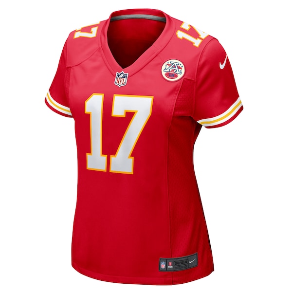 Mecole Hardman Kansas City Chiefs Nike Women's Game Jersey - Red - Image 3