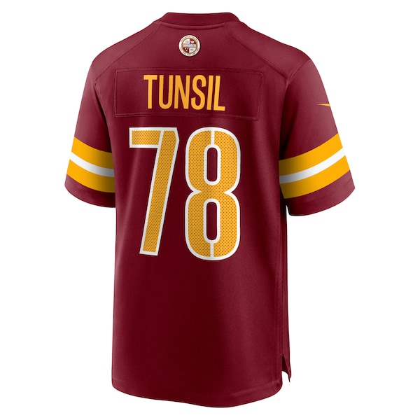 Laremy Tunsil Washington Commanders Nike Team Game Jersey - Burgundy - Image 3