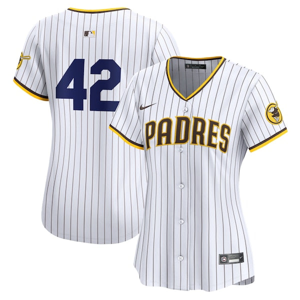 San Diego Padres Nike Women's 2024 Jackie Robinson Day Home Limited Jersey?ยจC White