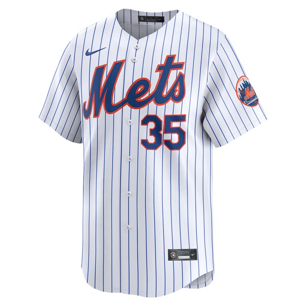 Adrian Houser New York Mets Nike Home Limited Player Jersey?ยจC White - Image 2