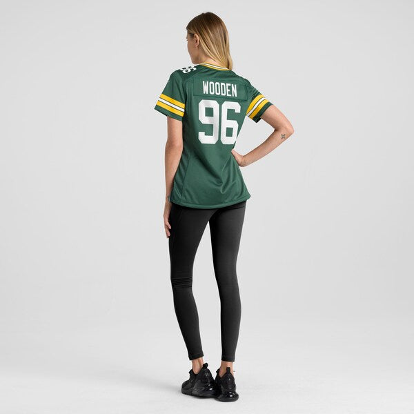 Colby Wooden Green Bay Packers Nike Women's Game Jersey - Green - Image 5