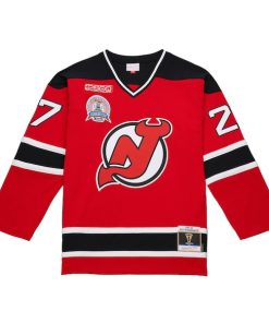 Alternative view of Scott Niedermayer New Jersey Devils  Big & Tall 1999/00 Blue Line 2.0 Jersey - Red