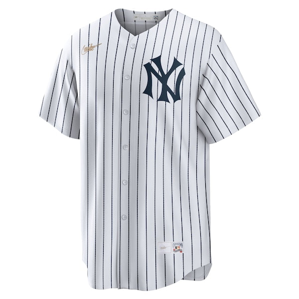 Lou Gehrig New York Yankees Nike Home Cooperstown Collection Player Jersey - White - Image 2