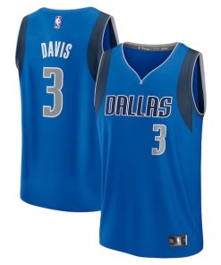 Anthony Davis Dallas Mavericks  Youth Fast Break Replica Player Jersey - Royal