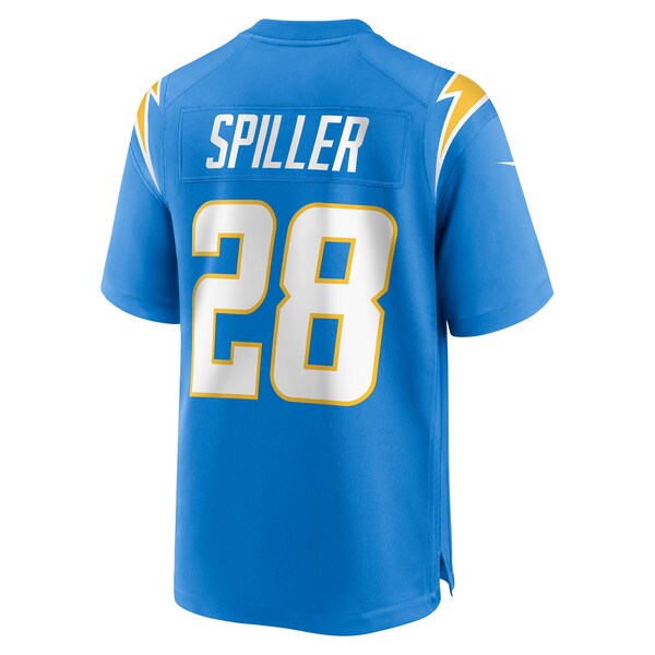 Isaiah Spiller Los Angeles Chargers Nike Game Jersey - Powder Blue - Image 2