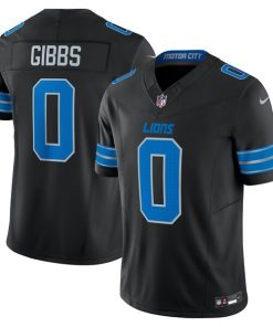 Jahmyr Gibbs Detroit Lions Nike 2nd Alternate Vapor F.U.S.E. Limited Jersey - Black