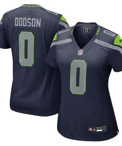 Alternative view of Tyrel Dodson Seattle Seahawks Nike Women's Team Game Jersey -  College Navy
