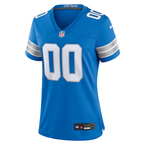 Detroit Lions Nike Women's Custom Game Jersey - Blue - Image 2