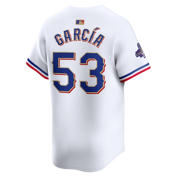 Adolis Garcia Texas Rangers Nike 2024 Gold Collection Limited Player Jersey?ยจC White - Image 3