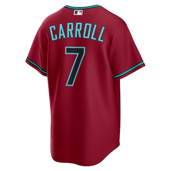 Corbin Carroll Arizona Diamondbacks Nike Alternate 2 Replica Jersey - Red - Image 3