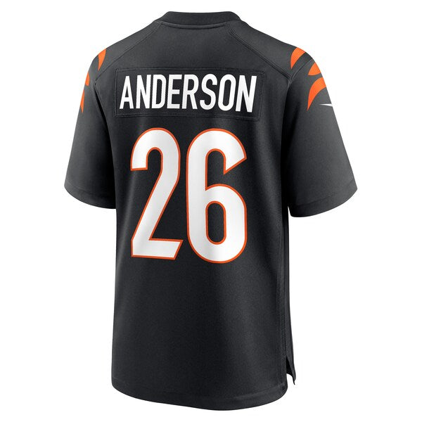 Tycen Anderson Cincinnati Bengals Nike Game Player Jersey - Black - Image 3