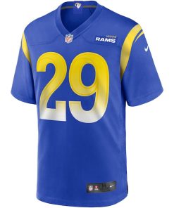 Alternative view of Eric Dickerson Los Angeles Rams Nike Game Retired Player Jersey - Royal