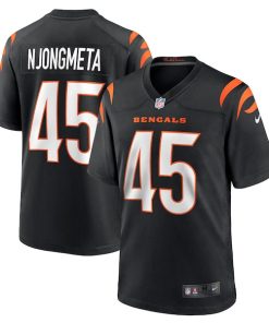 Maema Njongmeta Cincinnati Bengals Nike  Game Jersey -  Black
