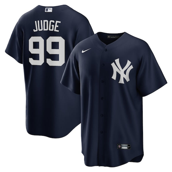 Aaron Judge New York Yankees Nike Big & Tall Alternate Replica Player Jersey - Navy - Image 2