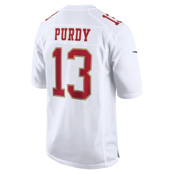 Brock Purdy San Francisco 49ers Nike Fashion Game Jersey - Tundra White - Image 4
