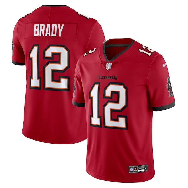 Tom Brady Tampa Bay Buccaneers Nike Vapor Untouchable Limited Jersey - Red/Pewter