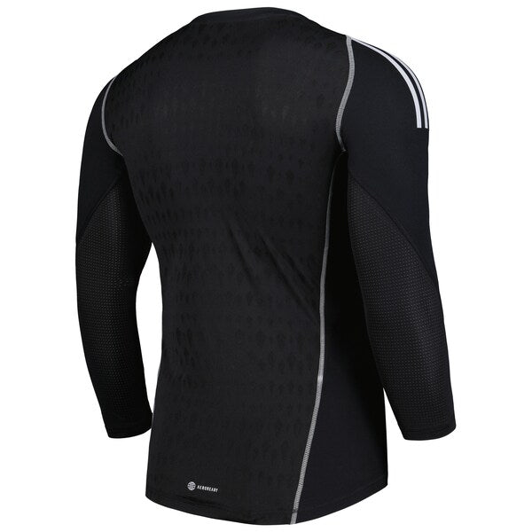 Seattle Sounders FC adidas 2024 Goalkeeper Long Sleeve Replica Jersey - Black - Image 3