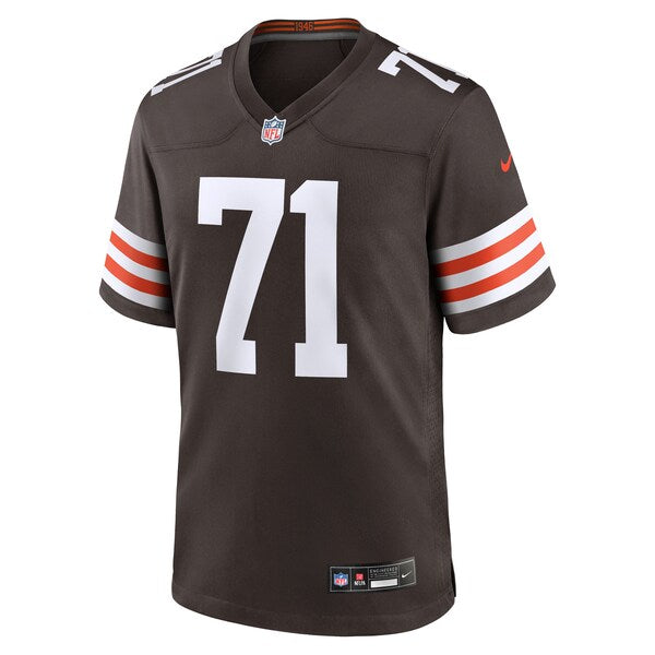 Cornelius Lucas Cleveland Browns Nike Team Game Jersey - Brown - Image 2