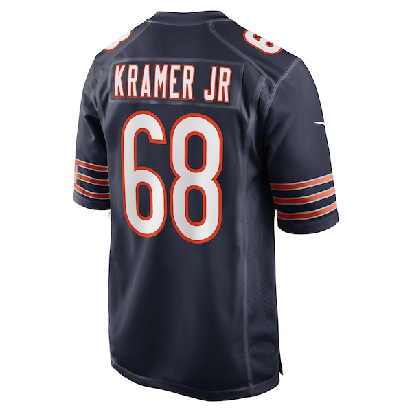 Doug Kramer Jr. Chicago Bears Nike Game Jersey - Navy - Image 3
