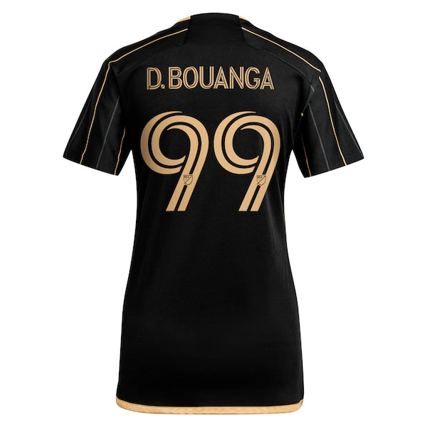 Denis Bouanga LAFC adidas Women's 2024 Primary Replica Player Jersey - Black - Image 3
