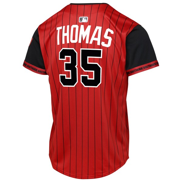 Frank Thomas Chicago White Sox Youth 2025 City Connect Limited Player Jersey - Red/Black - Image 3