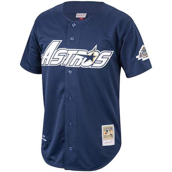 Craig Biggio Houston Astros Cooperstown Collection 1994 Authentic Jersey - Navy - Image 2