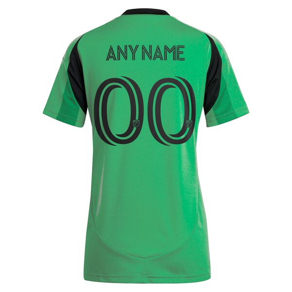 Austin FC adidas Youth 2025 The Heartbeat Kit Replica Custom Jersey - Green - Image 3