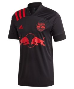 Alternative view of Daniel Royer New York Red Bulls adidas 2020 Dark Mode Replica Jersey - Black