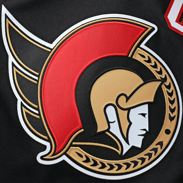 Brady Tkachuk Ottawa Senators Home Premium Jersey - Black - Image 4