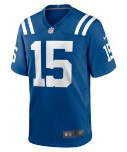 Alternative view of Racey McMath Indianapolis Colts Nike Team Game Jersey -  Royal