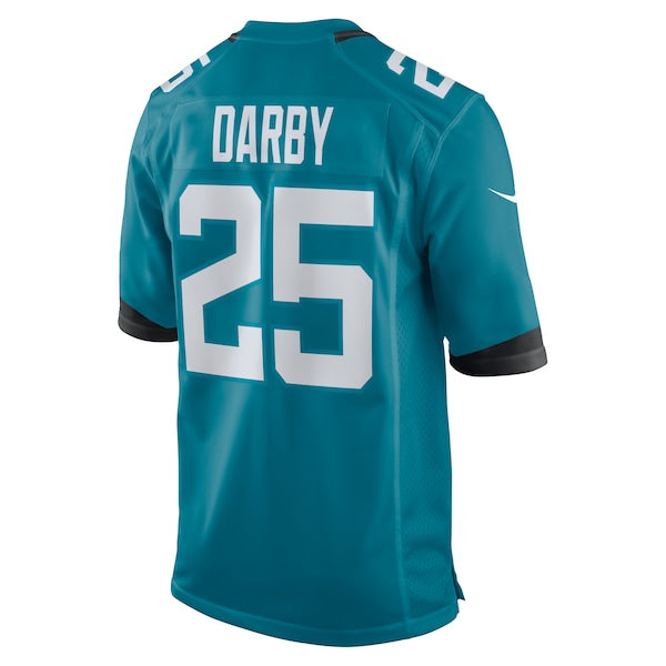 Ronald Darby Jacksonville Jaguars Nike Team Game Jersey - Teal - Image 3