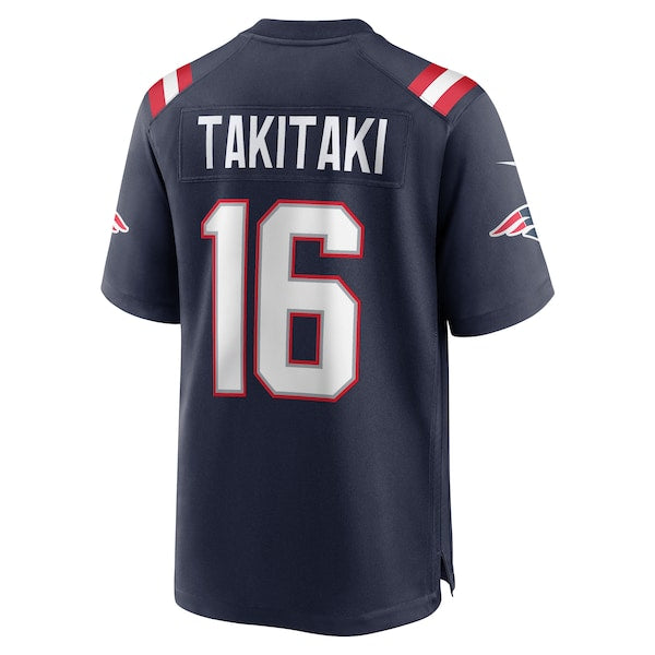 Sione Takitaki New England Patriots Nike Game Jersey - Navy - Image 3