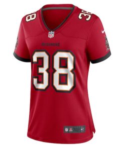 Alternative view of Derrek Pitts Tampa Bay Buccaneers Nike Women's  Game Jersey -  Red