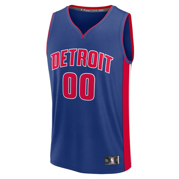 Ron Holland II Detroit Pistons Youth Fast Break Replica Player Jersey - Icon Edition - Blue - Image 2