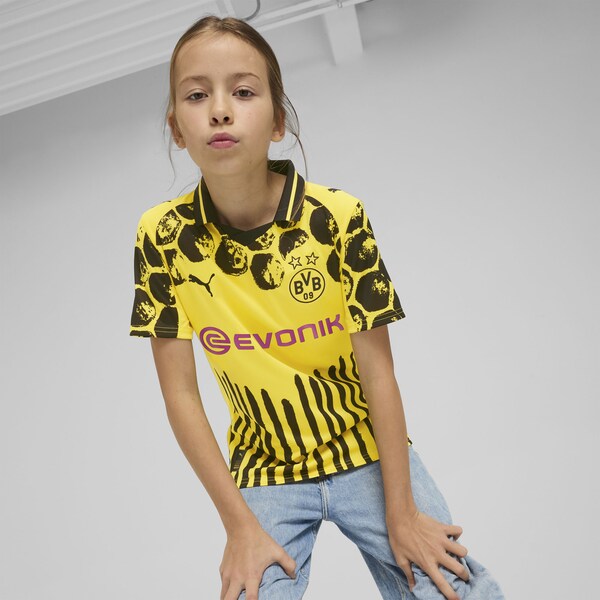 Borussia Dortmund Puma x KidSuper Youth 2025 FIFA Club World Cup Replica Jersey - Yellow - Image 4