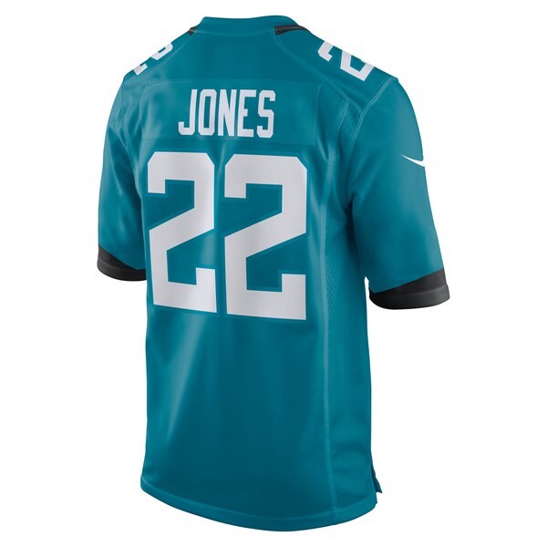 Jarrian Jones Jacksonville Jaguars Nike Team Game Jersey - Teal - Image 3