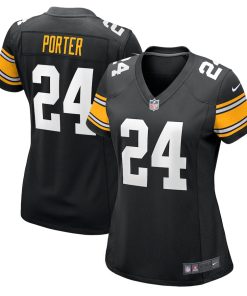 Joey Porter Jr. Pittsburgh Steelers Nike Women's Alternate Game Jersey - Black