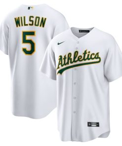 Jacob Wilson Athletics Nike Home Replica Jersey - White