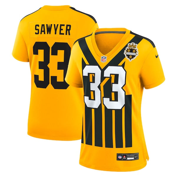 Jack Sawyer Pittsburgh Steelers Nike Women's Alternate Game Jersey - Gold/Black - Image 2