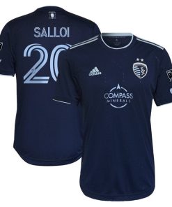 Daniel Salloi Sporting Kansas City adidas 2024 State Line 3.0 Authentic Player Jersey - Blue