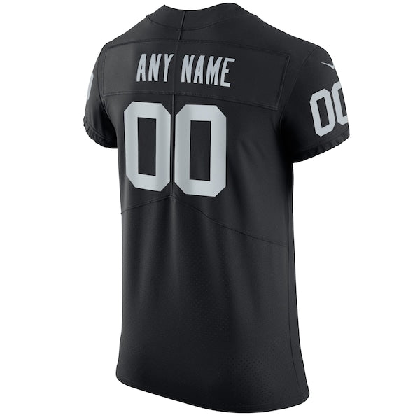 Las Vegas Raiders Nike Vapor Untouchable Custom Elite Jersey - Black - Image 2