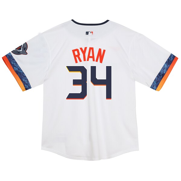 Nolan Ryan Houston Astros Nike Toddler City Connect 2025 Limited Jersey - White - Image 3