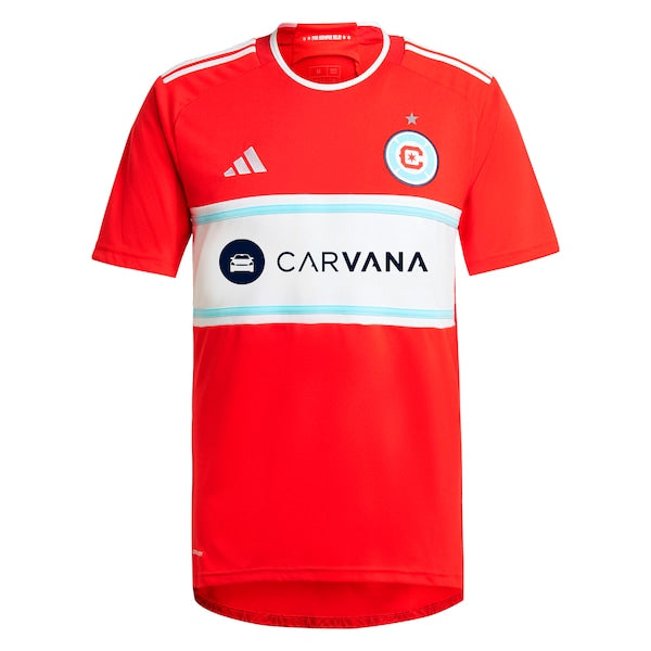 Jonathan Bamba Chicago Fire adidas 2024 Return To Red Replica Player Jersey - Red - Image 2