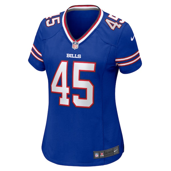 Deion Jones Buffalo Bills Nike Women's Game Jersey - Royal - Image 2