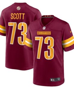 Trent Scott Washington Commanders Nike Game Jersey - Burgundy