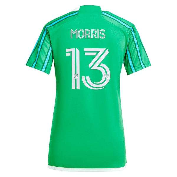 Jordan Morris Seattle Sounders FC adidas Women's 2024 The Anniversary Kit Replica Player Jersey?ยจC Green - Image 3