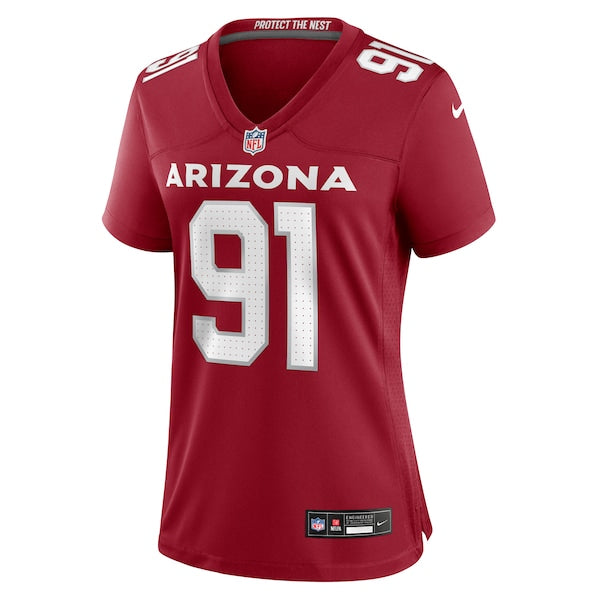 L.J. Collier Arizona Cardinals Nike Women's Game Jersey - Cardinal - Image 4